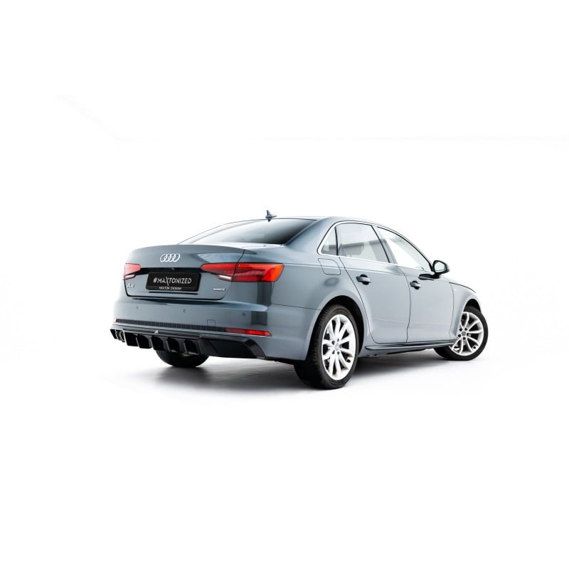 Maxton - Diffuseur Arrière Complet V.2 Audi A4 S-Line Sedan / Avant B9