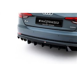 Maxton - Diffuseur Arrière Complet V.2 Audi A4 S-Line Sedan / Avant B9 