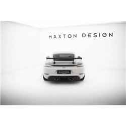 Maxton - Carbon Spoiler With Internal Brackets Uprights V.1 Porsche 718 Cayman 982c