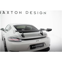 Maxton - Carbon Spoiler With Upper Swan Mounting V.2 Porsche 718 Cayman 982c