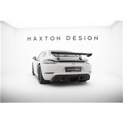 Maxton - Carbon Spoiler With Upper Swan Mounting V.2 Porsche 718 Cayman 982c