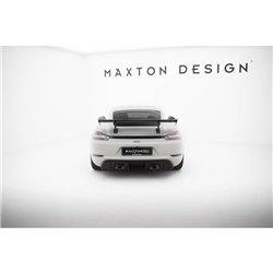 Maxton - Carbon Spoiler With Internal Brackets Uprights V.2 Porsche 718 Cayman 982c