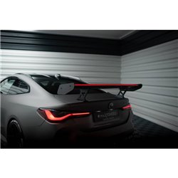 Maxton - Carbon Spoiler With Internal Brackets Uprights + LED BMW M4 G82 / G82 Facelift / M440i / 4 M-Pack G22 / G22 Facelift