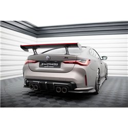 Maxton - Carbon Spoiler With Internal Brackets Uprights + LED BMW M4 G82 / G82 Facelift / M440i / 4 M-Pack G22 / G22 Facelift