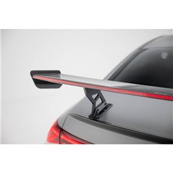 Maxton - Carbon Spoiler With Internal Brackets Uprights + LED Mercedes-Benz CLA Coupe C118 / C118 Facelift
