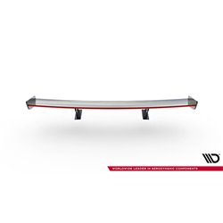 Maxton - Carbon Spoiler With Internal Brackets Uprights + LED Mercedes-Benz CLA Coupe C118 / C118 Facelift