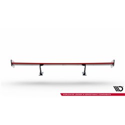 Maxton - Carbon Spoiler With Internal Brackets Uprights + LED Mercedes-Benz CLA Coupe C118 / C118 Facelift
