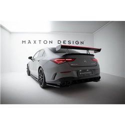 Maxton - Carbon Spoiler With Upper Swan Mounting + LED Mercedes-Benz CLA Coupe C118 / C118 Facelift