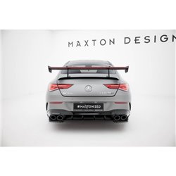 Maxton - Carbon Spoiler With Upper Swan Mounting + LED Mercedes-Benz CLA Coupe C118 / C118 Facelift