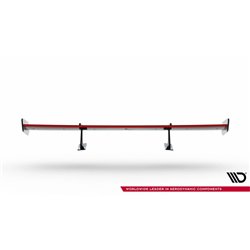 Maxton - Carbon Spoiler With Upper Swan Mounting + LED Mercedes-Benz CLA Coupe C118 / C118 Facelift