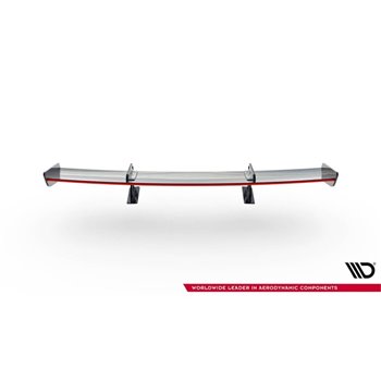 Maxton - Carbon Spoiler With Upper Swan Mounting + LED Mercedes-Benz CLA Coupe C118 / C118 Facelift