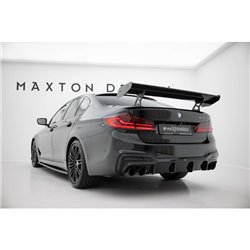 Maxton - Carbon Spoiler With Internal Brackets Uprights BMW 5 / M5 Sedan G30 / F90