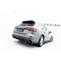 Maxton - Lames De Pare-Chocs Arrière Latérales Audi A4 / A4 S-Line / S4 Sedan / Avant B9 