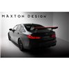 Maxton - Carbon Spoiler With Internal Brackets Uprights + LED BMW 5 / M5 Sedan G30 / F90