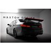 Maxton - Carbon Spoiler With Internal Brackets Uprights + LED BMW 5 / M5 Sedan G30 / F90
