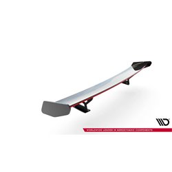 Maxton - Carbon Spoiler With Internal Brackets Uprights + LED BMW 5 / M5 Sedan G30 / F90
