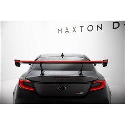 Maxton - Carbon Spoiler With Internal Brackets Uprights + LED Toyota GR86 / Subaru BRZ Mk2