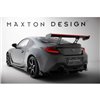 Maxton - Carbon Spoiler With Internal Brackets Uprights + LED Toyota GR86 / Subaru BRZ Mk2