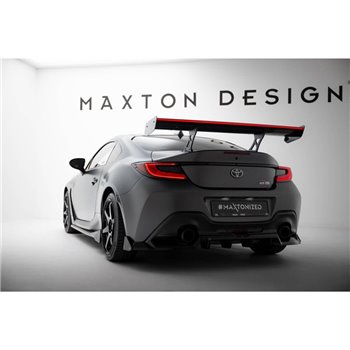Maxton - Carbon Spoiler With Internal Brackets Uprights + LED Toyota GR86 / Subaru BRZ Mk2