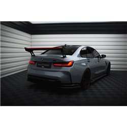 Maxton - Carbon Spoiler With External Brackets Uprights + LED BMW M3 G80 / M340i G20 / 3 M-Pack G20 / 3 Standard G20