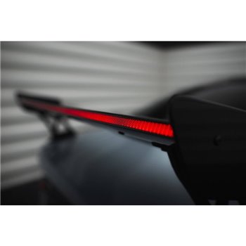 Maxton - Carbon Spoiler With External Brackets Uprights + LED BMW M3 G80 / M340i G20 / 3 M-Pack G20 / 3 Standard G20