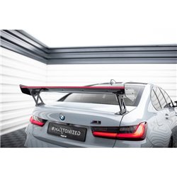 Maxton - Carbon Spoiler With External Brackets Uprights + LED BMW M3 G80 / M340i G20 / 3 M-Pack G20 / 3 Standard G20