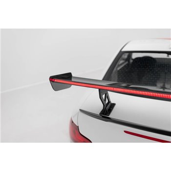 Maxton - Carbon Spoiler With Internal Brackets Uprights V.1 + LED BMW 1 M E82