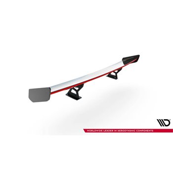 Maxton - Carbon Spoiler With Internal Brackets Uprights V.1 + LED BMW 1 M E82
