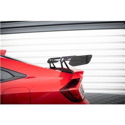 Maxton - Carbon Spoiler With Upper Swan Mounting + LED Honda Civic SI Mk10