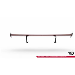 Maxton - Carbon Spoiler With Internal Brackets Uprights V.2 + LED BMW 1 M E82