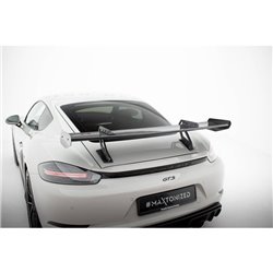 Maxton - Carbon Spoiler With Upper Swan Mounting V.1 Porsche 718 Cayman 982c
