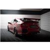 Maxton - Carbon Spoiler With Internal Brackets Uprights + LED Honda Civic SI Mk10