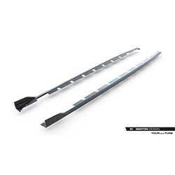 Maxton - Fibre de Carbone Des Bas De Caisse V.1 Audi RS3 Sedan 8Y Facelift 