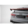 Maxton - Carbon Spoiler With Upper Swan Mounting + LED Audi A5 / A5 S-Line / S5 / RS5 Coupe F5 / F5 Facelift