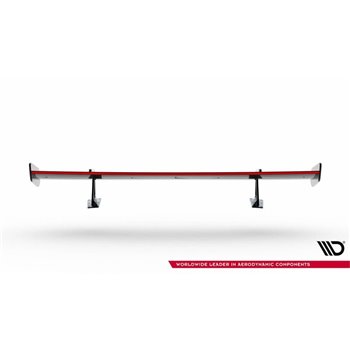 Maxton - Carbon Spoiler With Upper Swan Mounting + LED Audi A5 / A5 S-Line / S5 / RS5 Coupe F5 / F5 Facelift