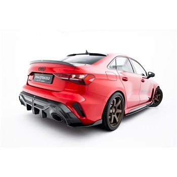 Maxton - Fibre de Carbone Diffuseur Arrière Audi RS3 Sedan 8Y Facelift