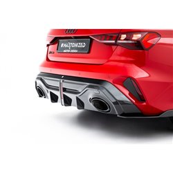 Maxton - Fibre de Carbone Diffuseur Arrière Audi RS3 Sedan 8Y Facelift 