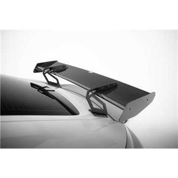 Maxton - Carbon Spoiler With Upper Swan Mounting V.2 + LED Porsche 718 Cayman 982c