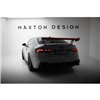Maxton - Carbon Spoiler With External Brackets Uprights V.1 + LED Audi A5 / A5 S-Line / S5 / RS5 Coupe F5 / F5 Facelift