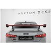 Maxton - Carbon Spoiler With External Brackets Uprights V.1 + LED Audi A5 / A5 S-Line / S5 / RS5 Coupe F5 / F5 Facelift