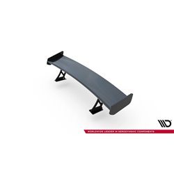 Maxton - Carbon Spoiler With External Brackets Uprights V.1 + LED Audi A5 / A5 S-Line / S5 / RS5 Coupe F5 / F5 Facelift