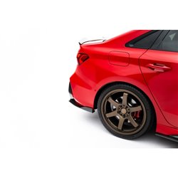 Maxton - Fibre de Carbone Lames De Pare-Chocs Arrière Latérales Audi RS3 Sedan 8Y Facelift 