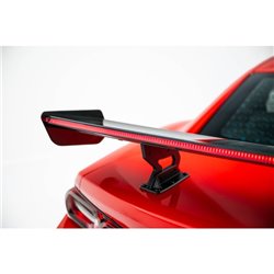 Maxton - Carbon Spoiler With Internal Brackets Uprights + LED Chevrolet Camaro SS Mk6 Facelift