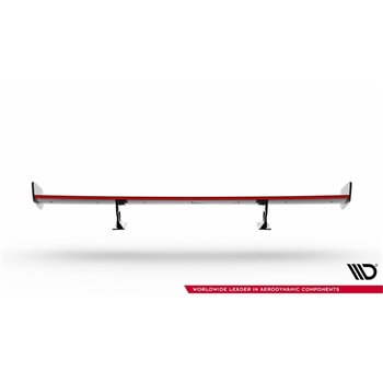 Maxton - Carbon Spoiler With Internal Brackets Uprights + LED Chevrolet Camaro SS Mk6 Facelift