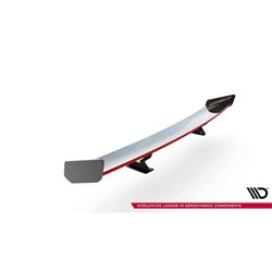 Maxton - Carbon Spoiler With Internal Brackets Uprights + LED Chevrolet Camaro SS Mk6 Facelift