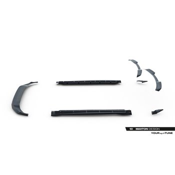 Maxton - Ensemble de Lames Prepreg Carbone Audi Q8 S-Line Mk1 Facelift