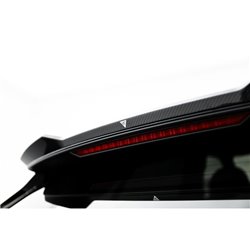 Maxton - Prepreg Fibre de Carbone Tailgate Spoiler (Upper) Audi SQ8 / Q8 S-Line Mk1 Facelift 