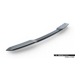 Maxton - Prepreg Fibre de Carbone Tailgate Spoiler (Upper) Audi SQ8 / Q8 S-Line Mk1 Facelift 