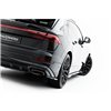 Maxton - Fibre de Carbone Lames De Pare-Chocs Arrière Latérales Audi Q8 S-Line Mk1 Facelift