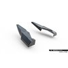 Maxton - Fibre de Carbone Lames De Pare-Chocs Arrière Latérales Audi Q8 S-Line Mk1 Facelift 